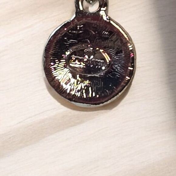 R.J. Graziano Gold Tone Ball Station Necklace – 42” Long Designer Bead Chain - Picture 3 of 4